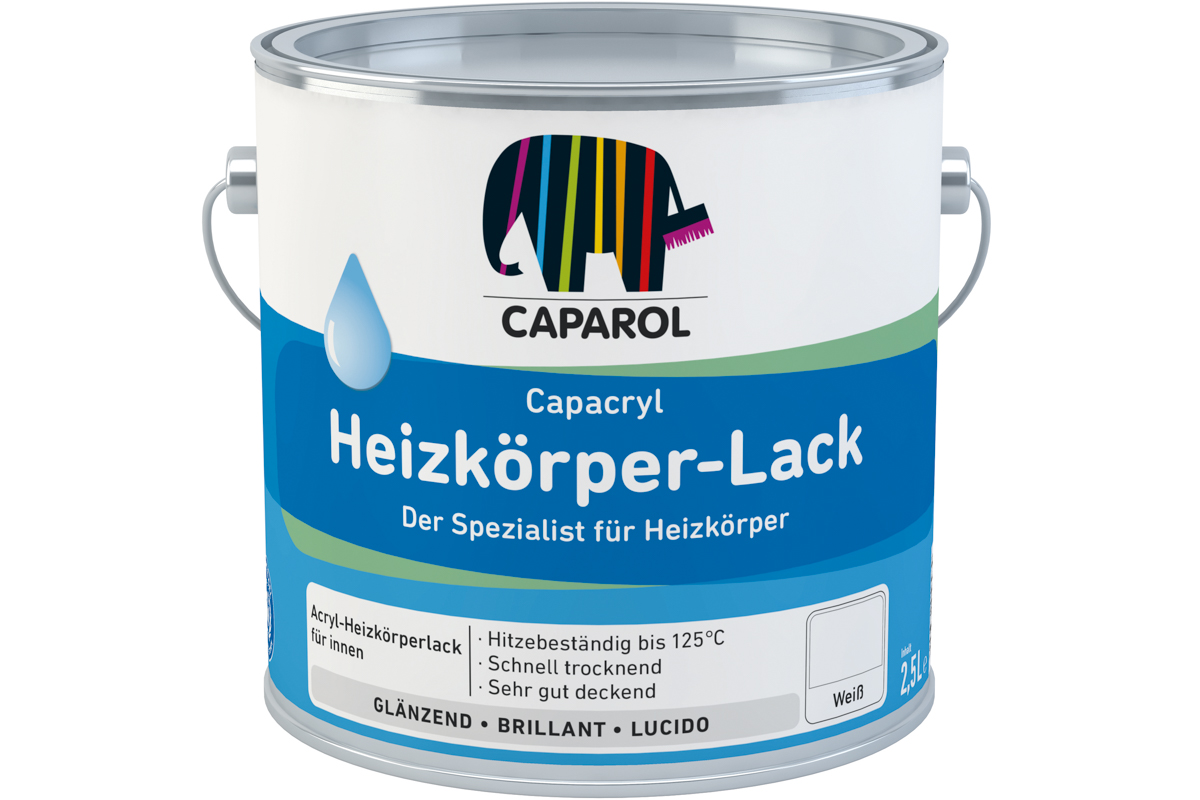 Caparol Capacryl Heizkörperlack 750 ml Weiß